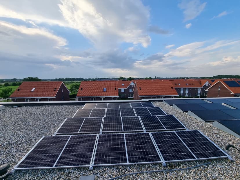 Zonnepanelen installatie